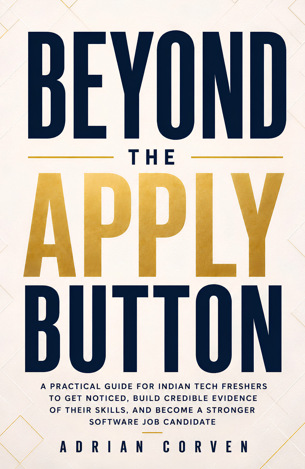 Beyond the Apply Button cover