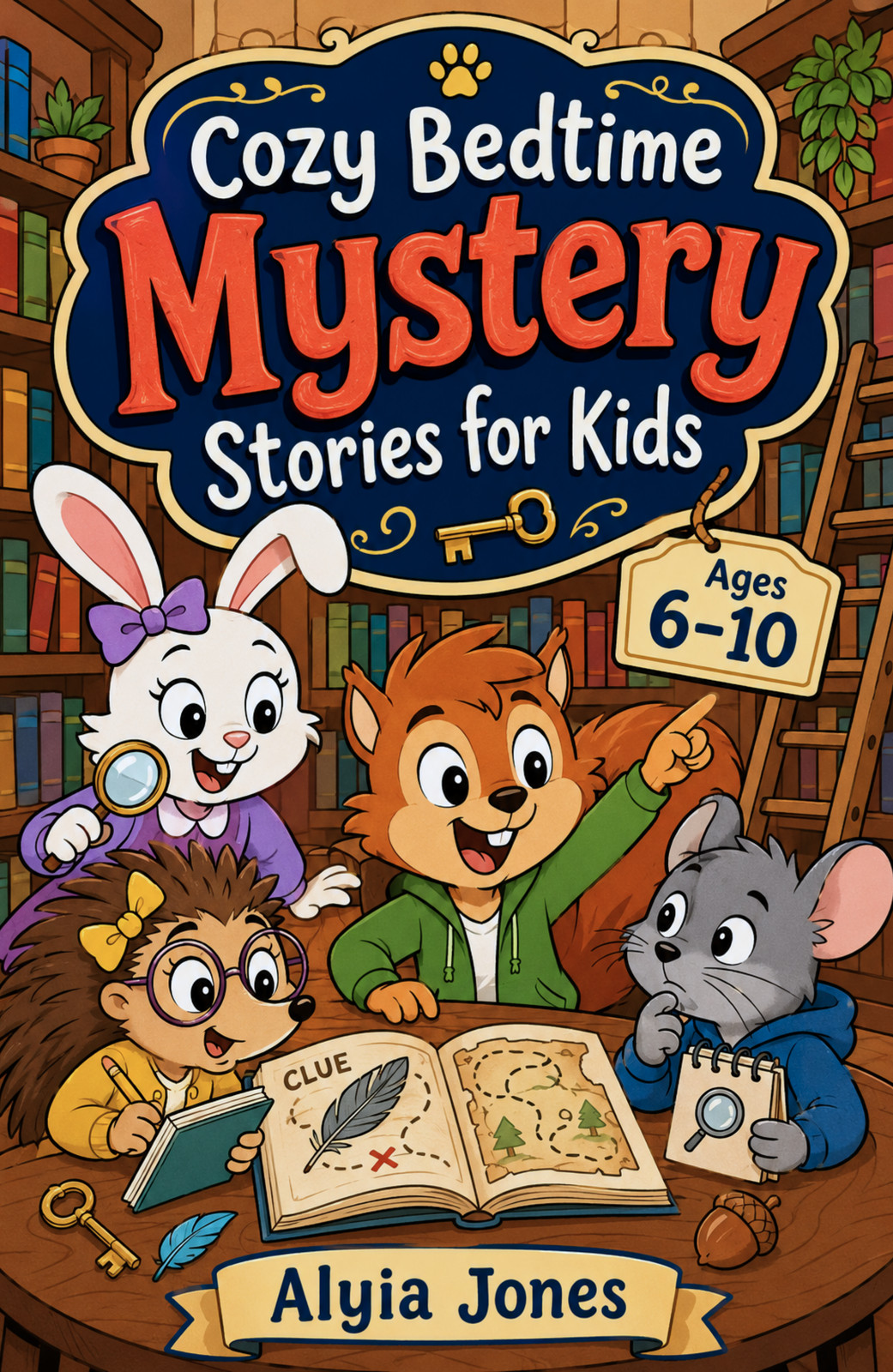 Cozy Bedtime Mystery Stories for Kids cover